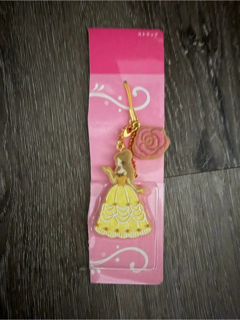 Tokyo Disney Belle cookie keychain